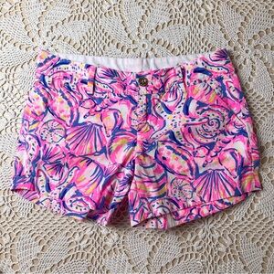 Lilly Pulitzer Women's 4 Callahan Shorts Shell of A Time